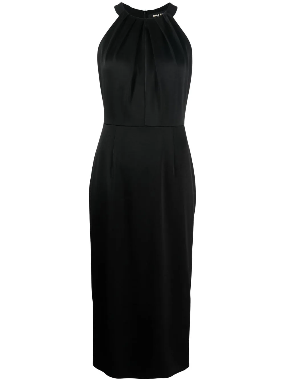 

Paule Ka Envers satin-crepe midi dress - Black