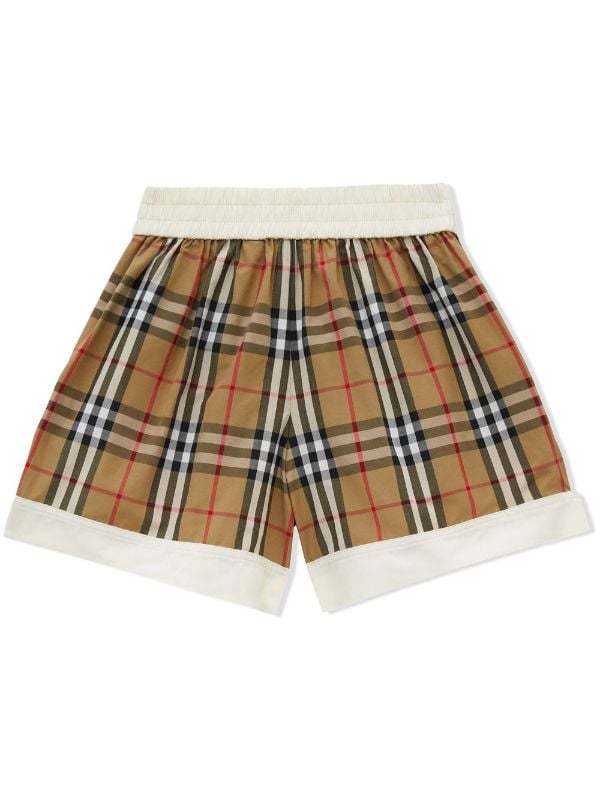 Burberry shorts store kids black