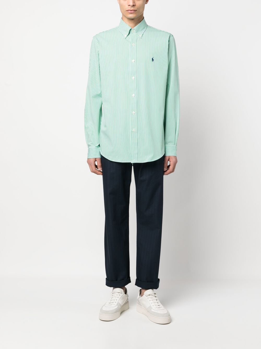 Polo Ralph Lauren Gestreept overhemd - Groen