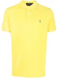 Polo Ralph Lauren logo-embroidered short-sleeved polo shirt - Yellow