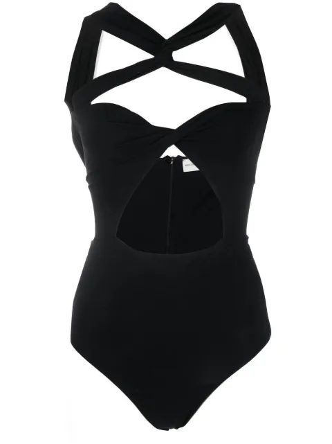 Magda Butrym twisted cut-out bodysuit 
