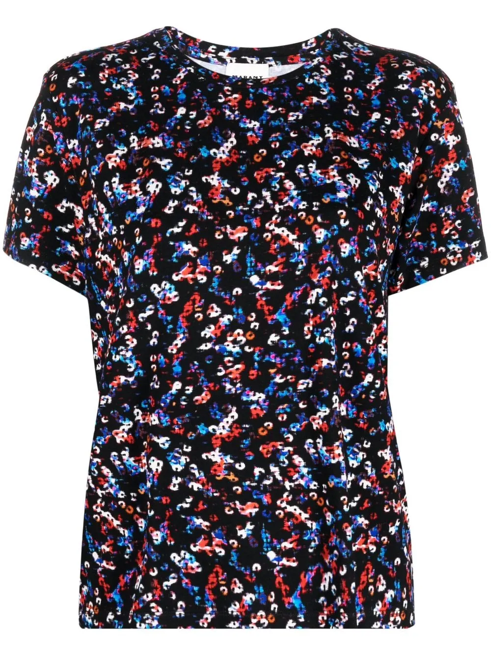 

Isabel Marant Étoile sequin-print short-sleeved T-shirt - Black