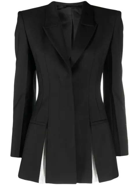 Givenchy blazer con hombreras