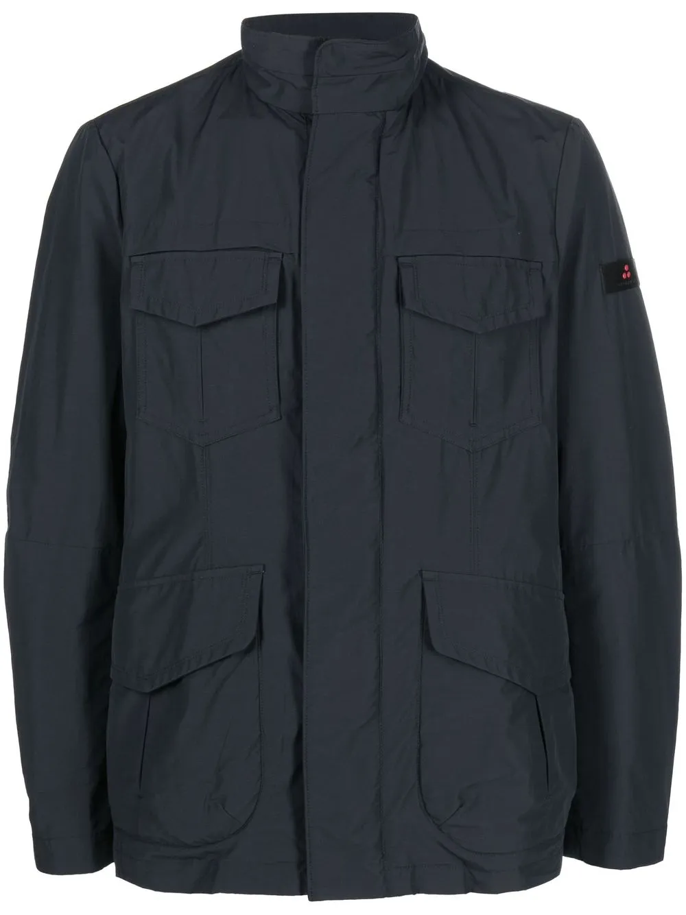 Peuterey Long Sleeve Casual Jacket In Blue