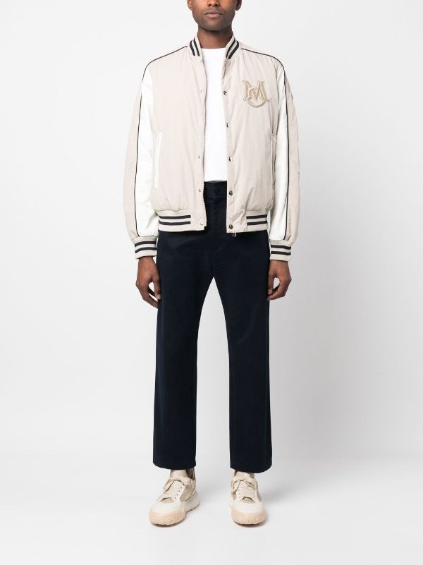 Y-3 Varsity Zipped Bomber Jacket - Farfetch