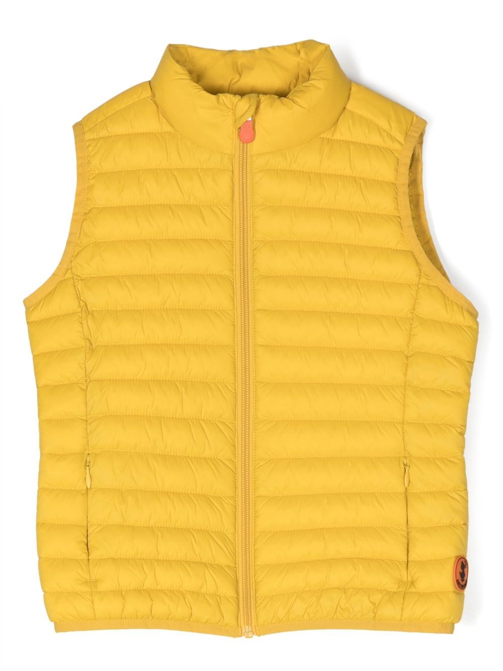 Save The Duck Kids' Dolin Padded Gilet In Yellow