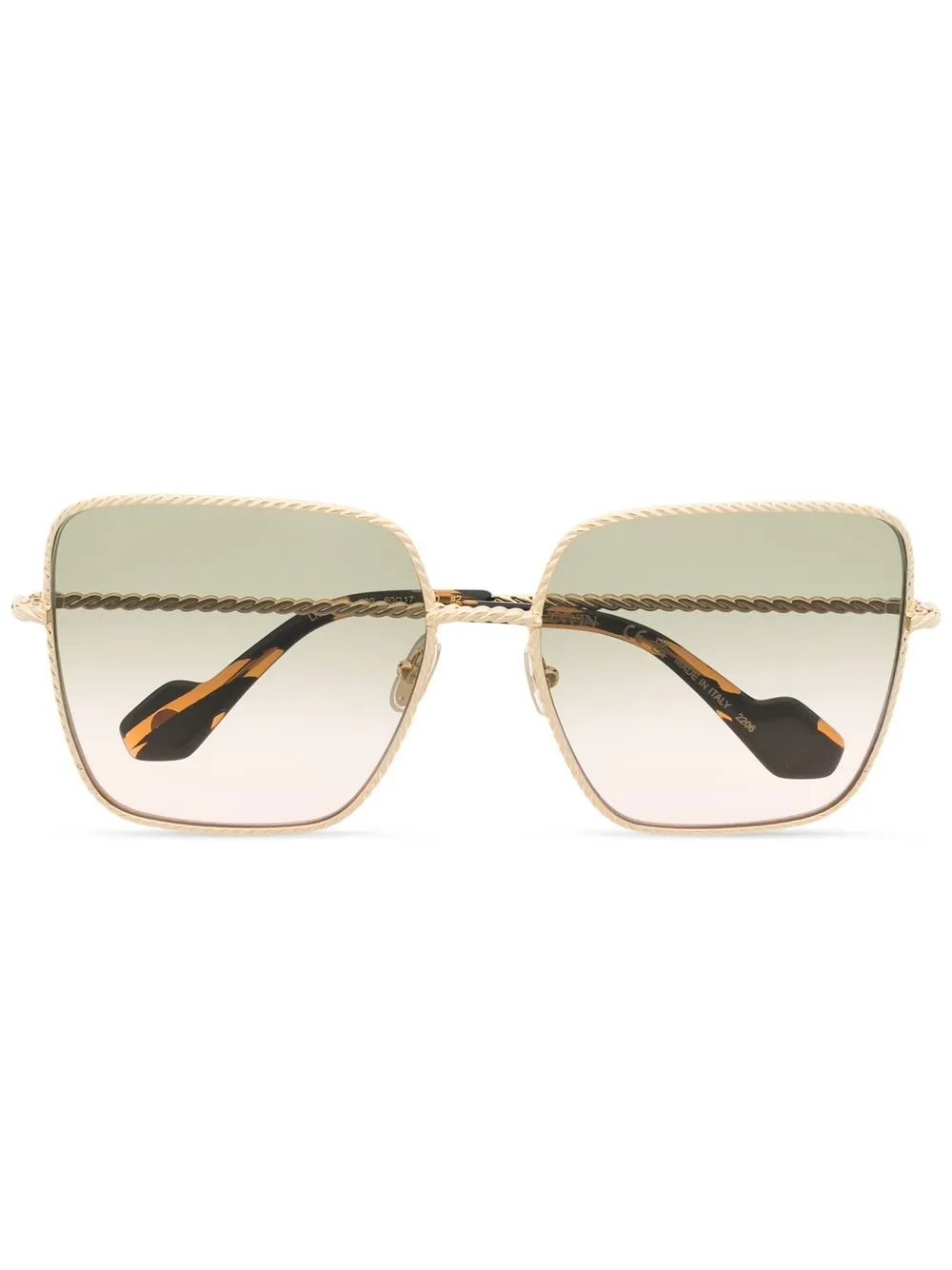 

Lanvin square-frame gradient sunglasses - Gold