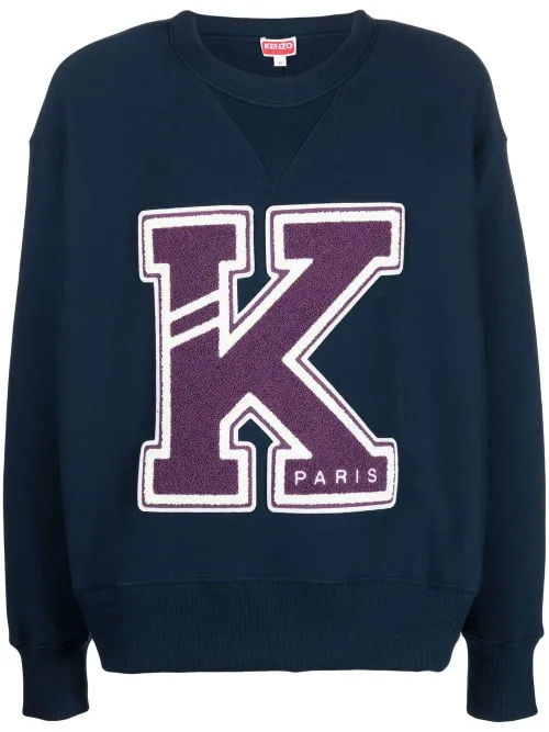 Sweat à logo appliqué - Kenzo - Modalova