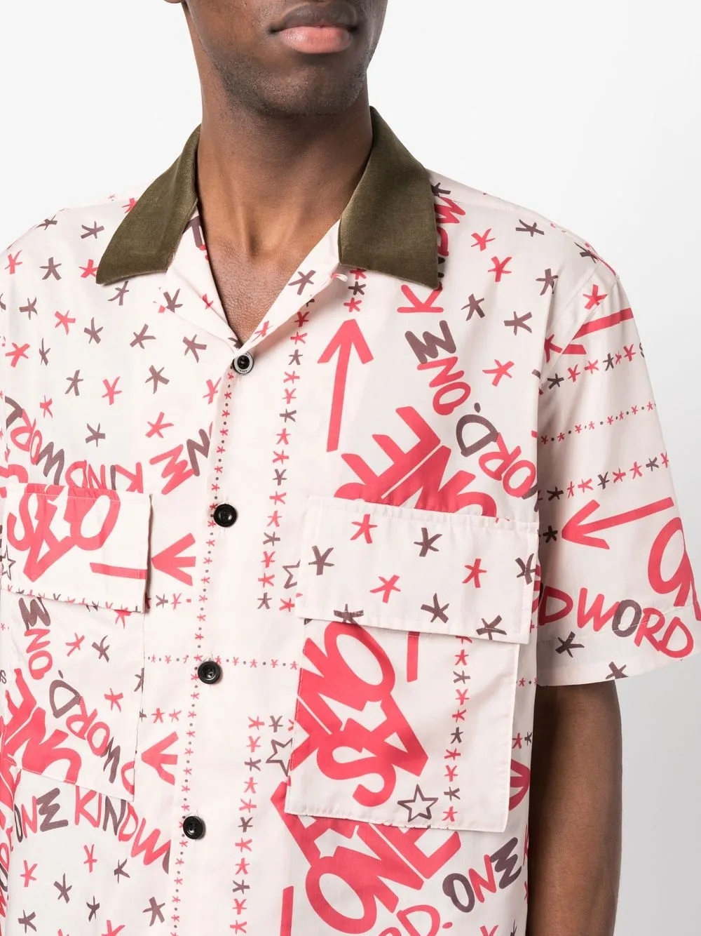 x Eric Haze graphic-print shirt