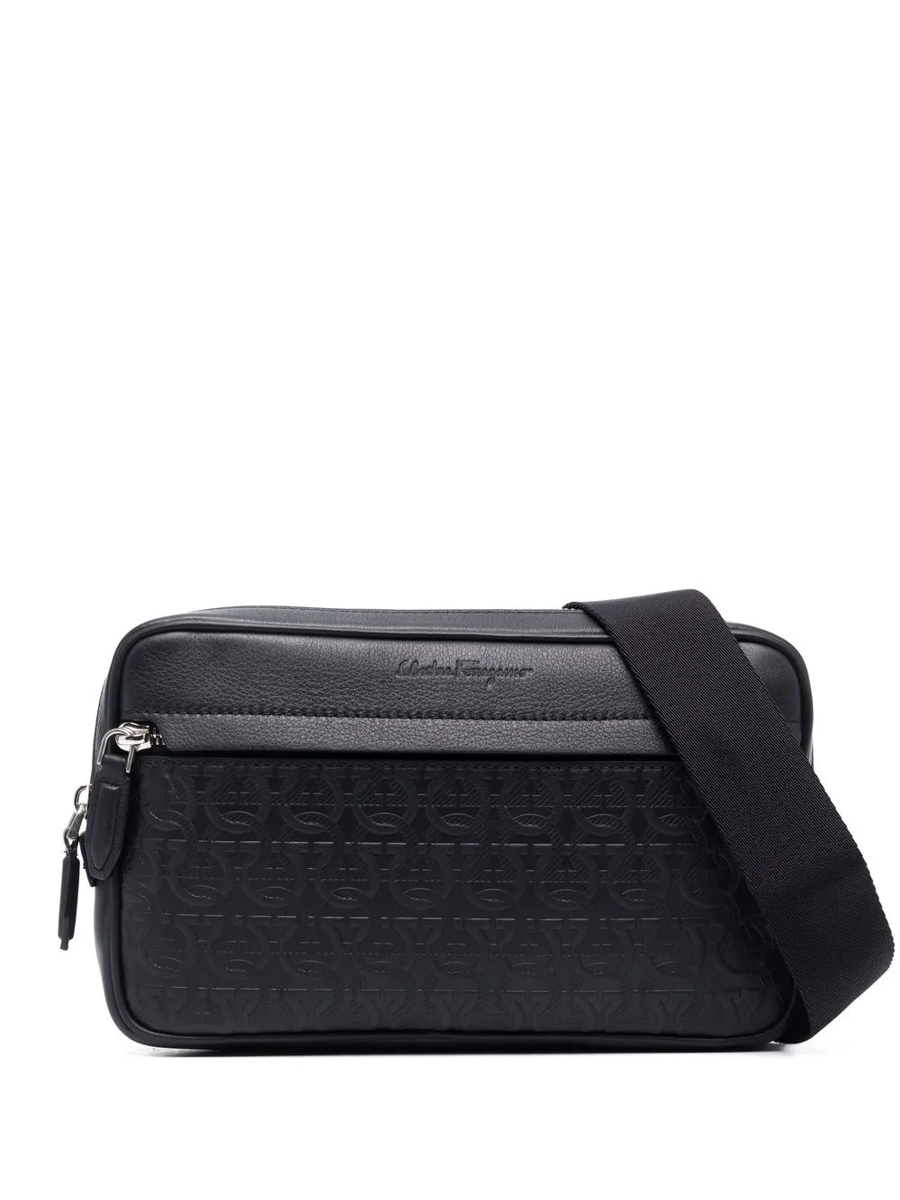 Ferragamo Gancini logo-embossed Shoulder Bag - Farfetch