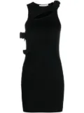 Coperni cut-out detail mini dress - Black