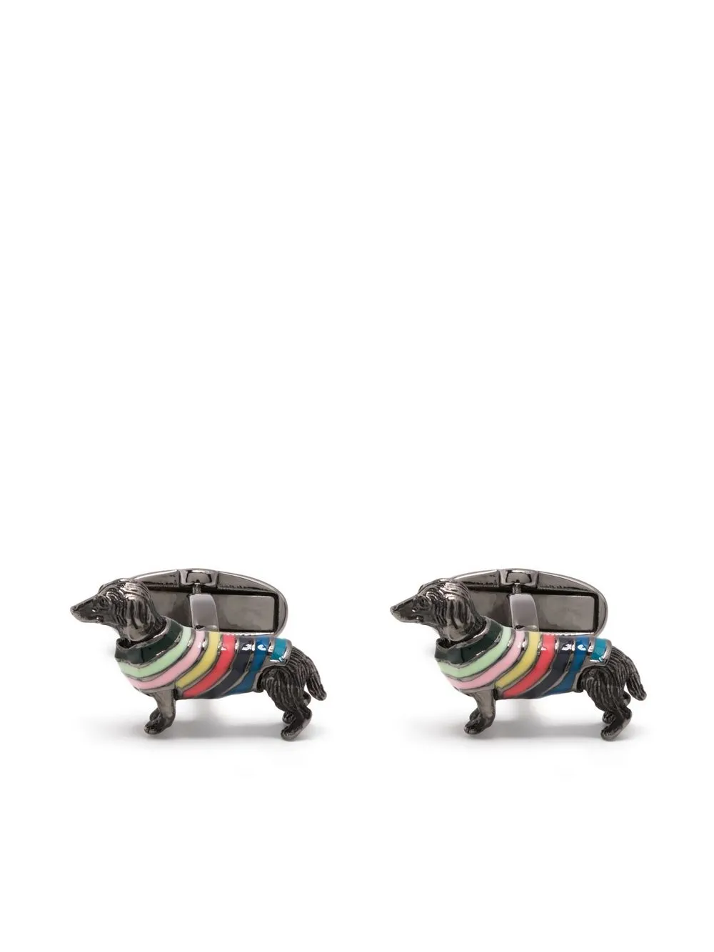 

Paul Smith dog-shaped cufflinks - Silver