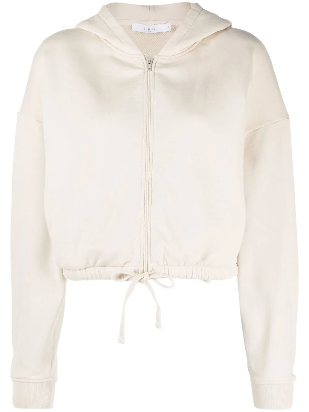 

IRO Oritta zip-up hoodie - Neutrals