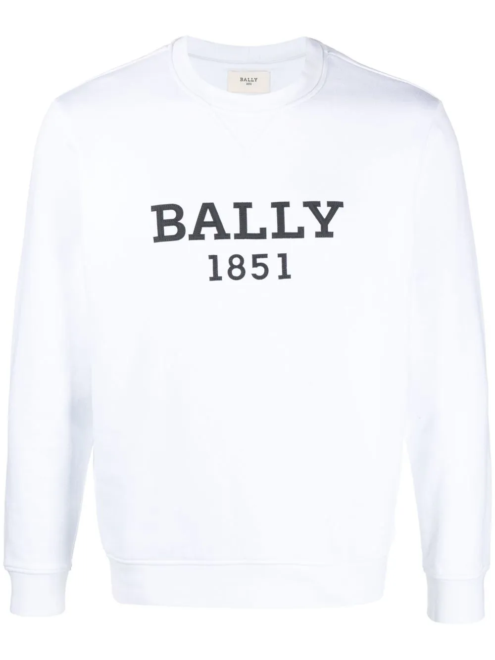 

Bally suéter con logo estampado - Blanco