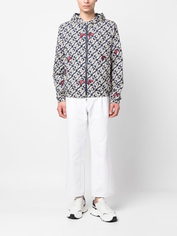 Moncler Reversible monogram-print Jacket - Farfetch