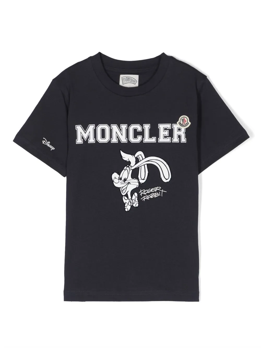 

Moncler Enfant playera con estampado gráfico - Azul