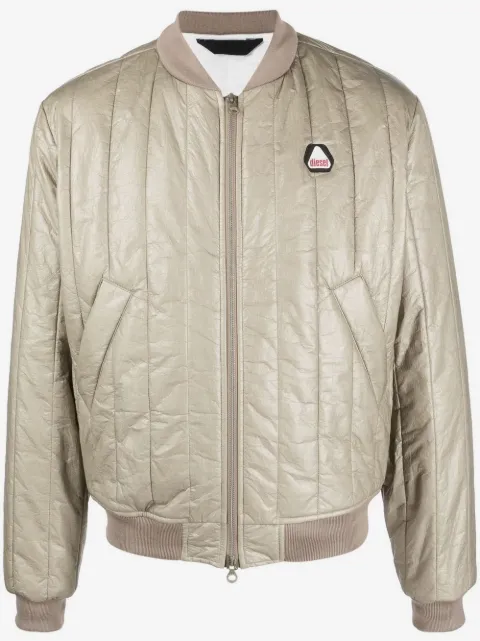 Diesel quilted bomber jacket