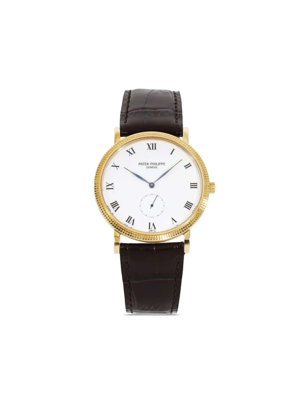 

Patek Philippe 1991 pre-owned Calatrava 33mm - White