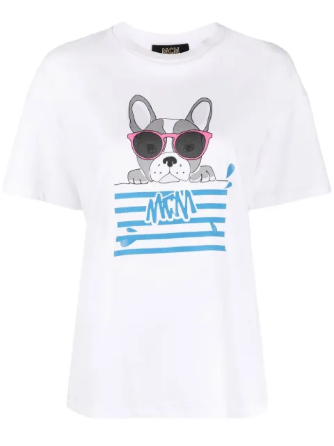 MCM graphic-print short-sleeve T-shirt