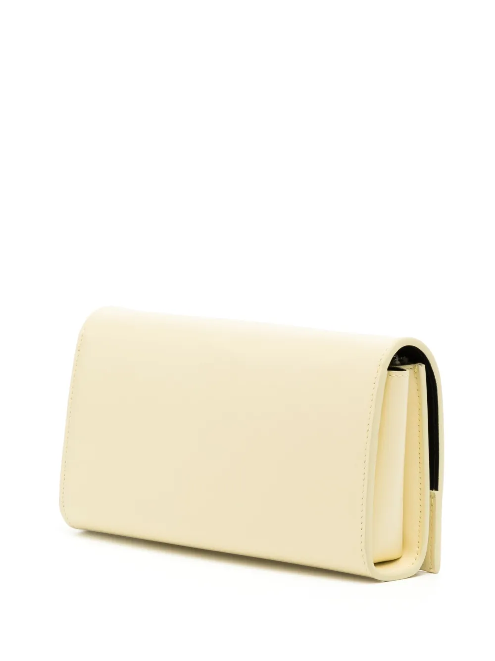 Jil Sander Leren crossbodytas Geel