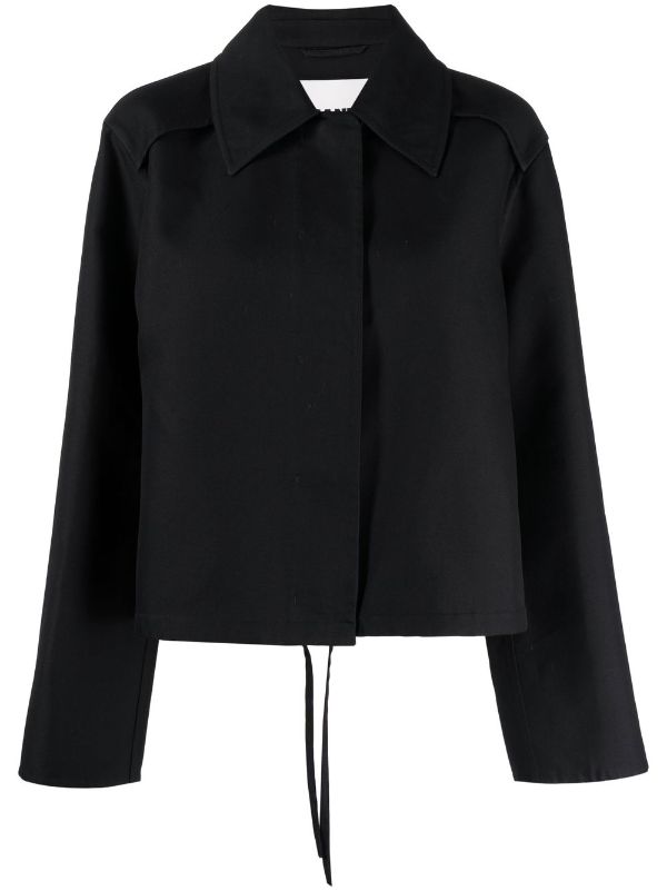 Jil Sander Collared Cotton Jacket - Farfetch