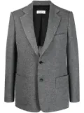 Lanvin single-breasted virgin-wool suit jacket - Grey