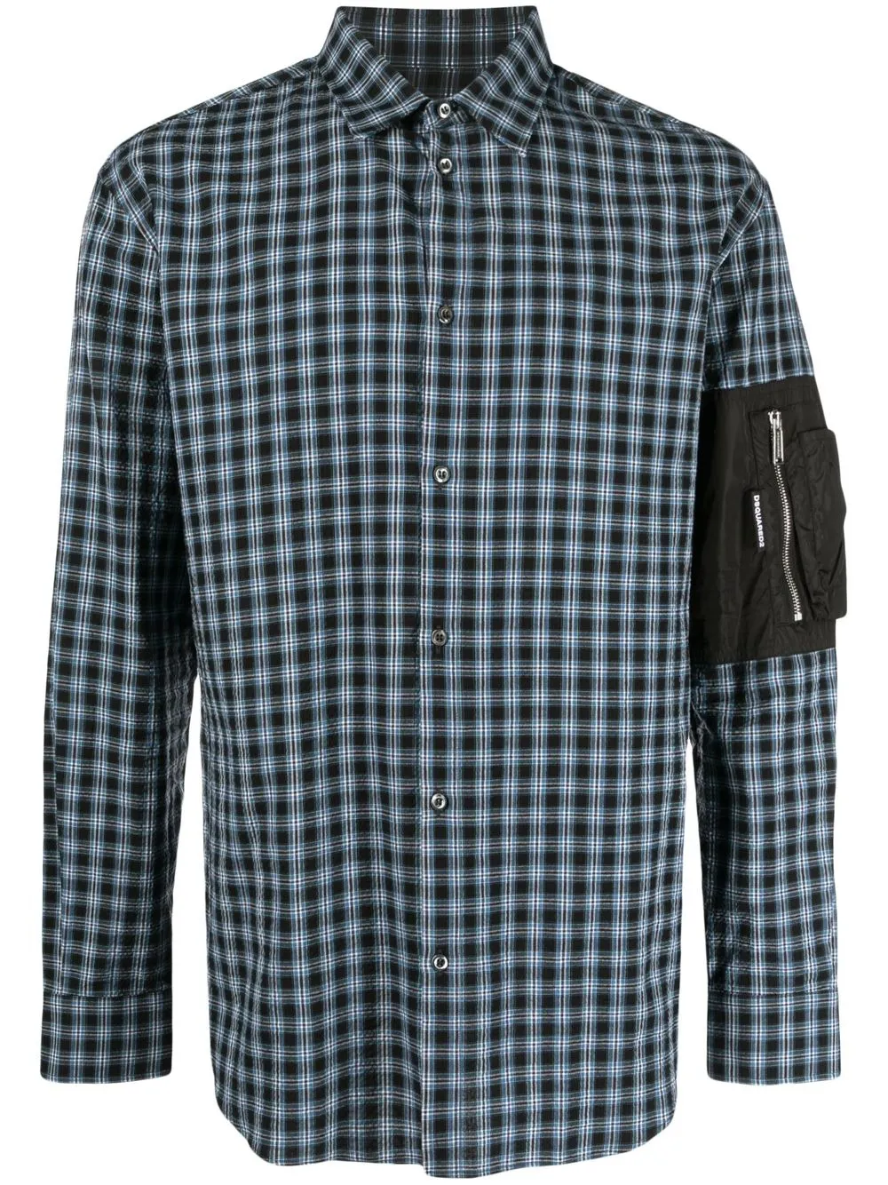 

Dsquared2 plaid cotton shirt - Blue