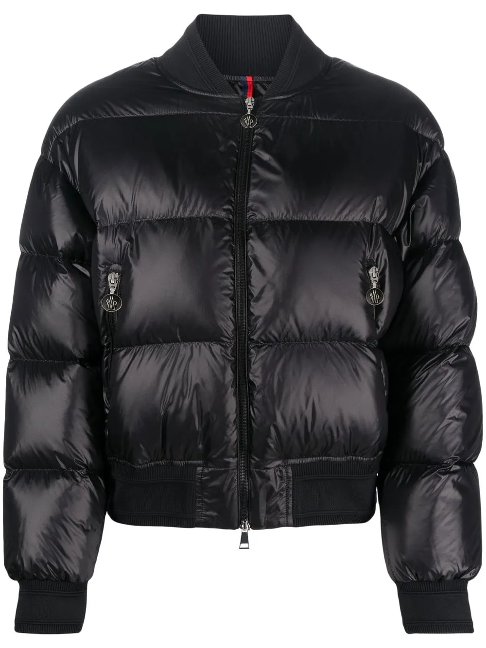 

Moncler Merlat down-padded bomber jacket - Black