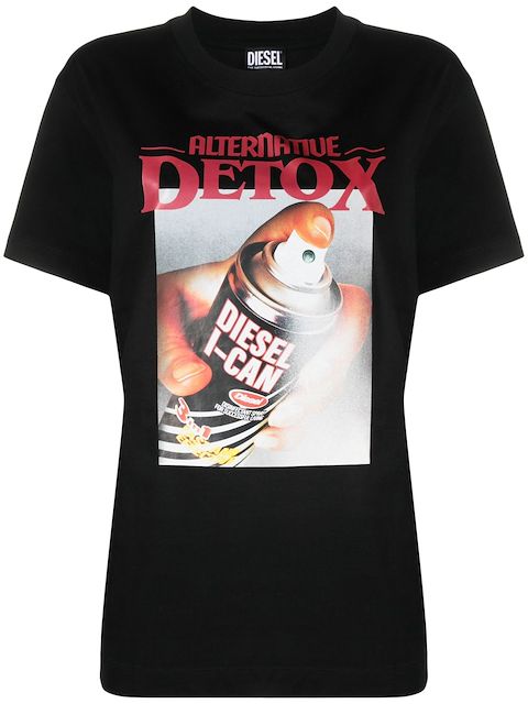 Diesel graphic-print short-sleeve T-shirt
