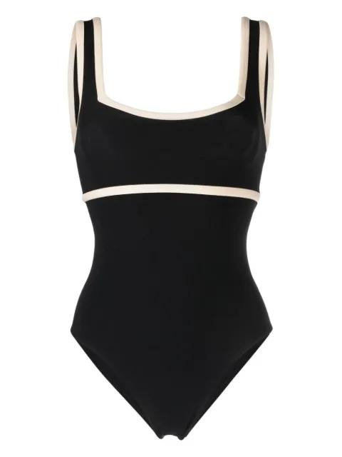 Lisa Marie Fernandez Sailor Maillot two-tone one-piece