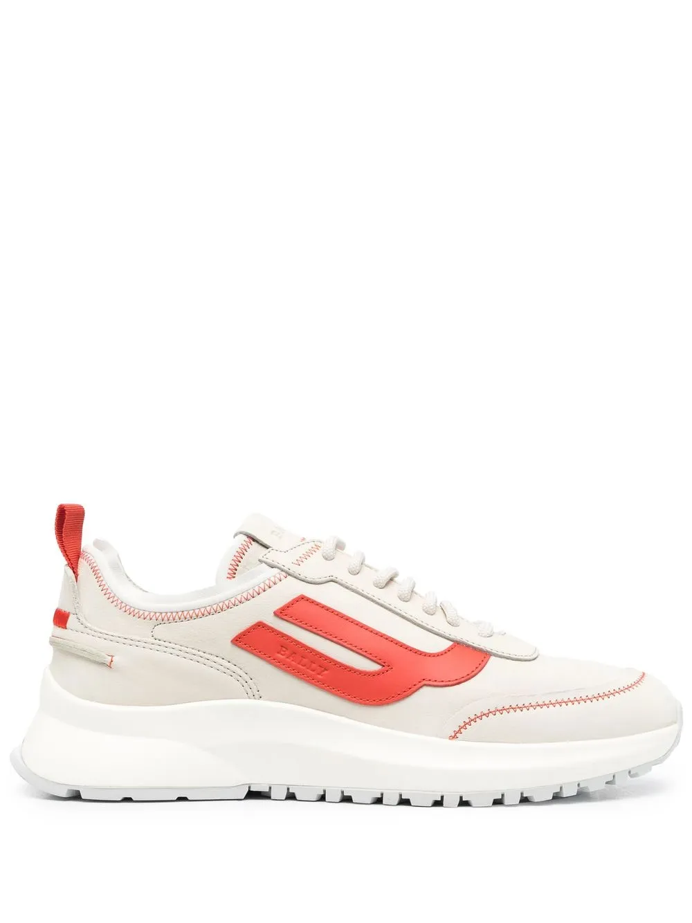 

Bally low-top leather trainers - Neutrals