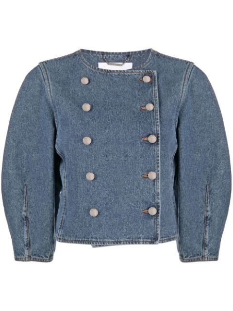 Chloé double-breasted denim jacket