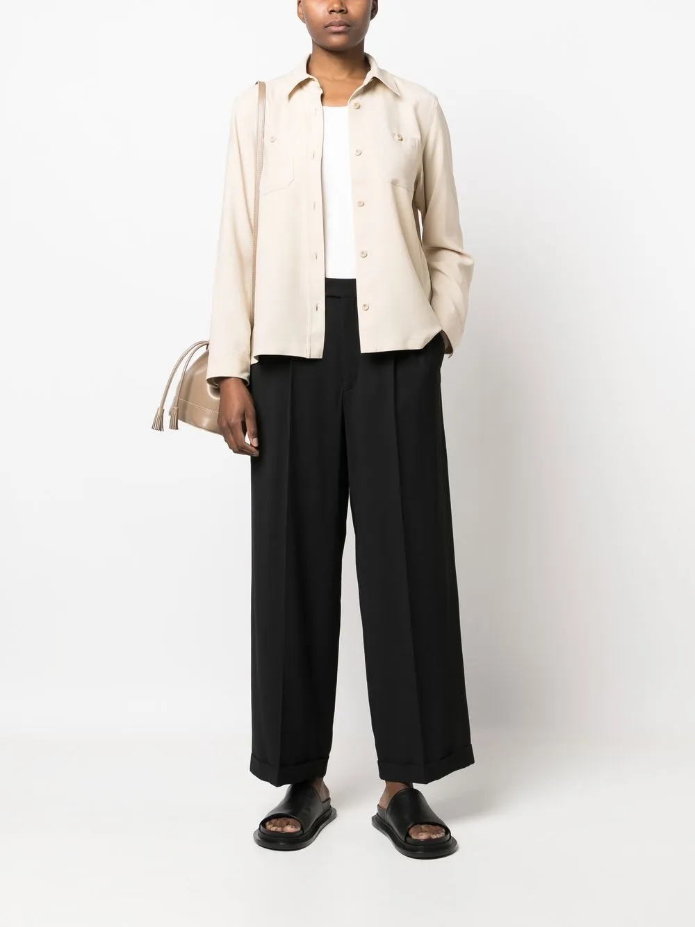 A.P.C. Straight broek - Zwart