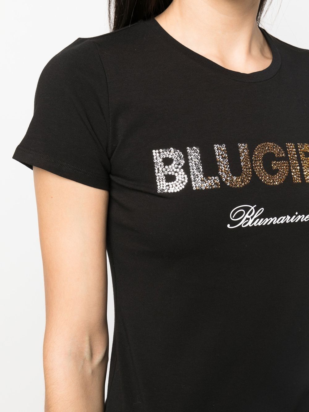 Blugirl logo-embellished T-shirt - Farfetch