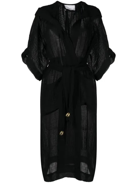 Lisa Marie Fernandez hooded swim robe