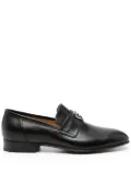 Gucci logo plaque loafers - Black