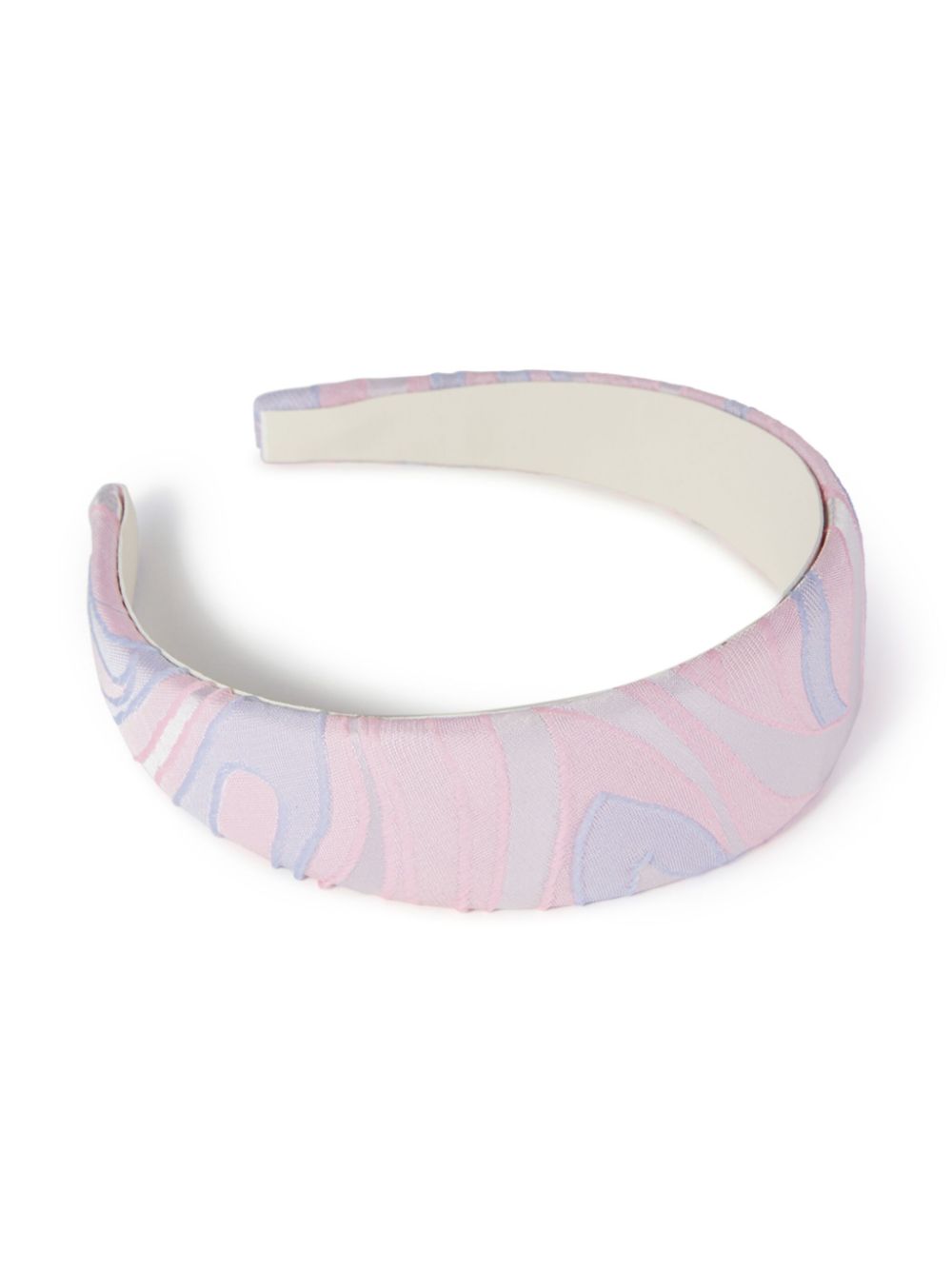 PUCCI Junior Marmo-print head band - Pink