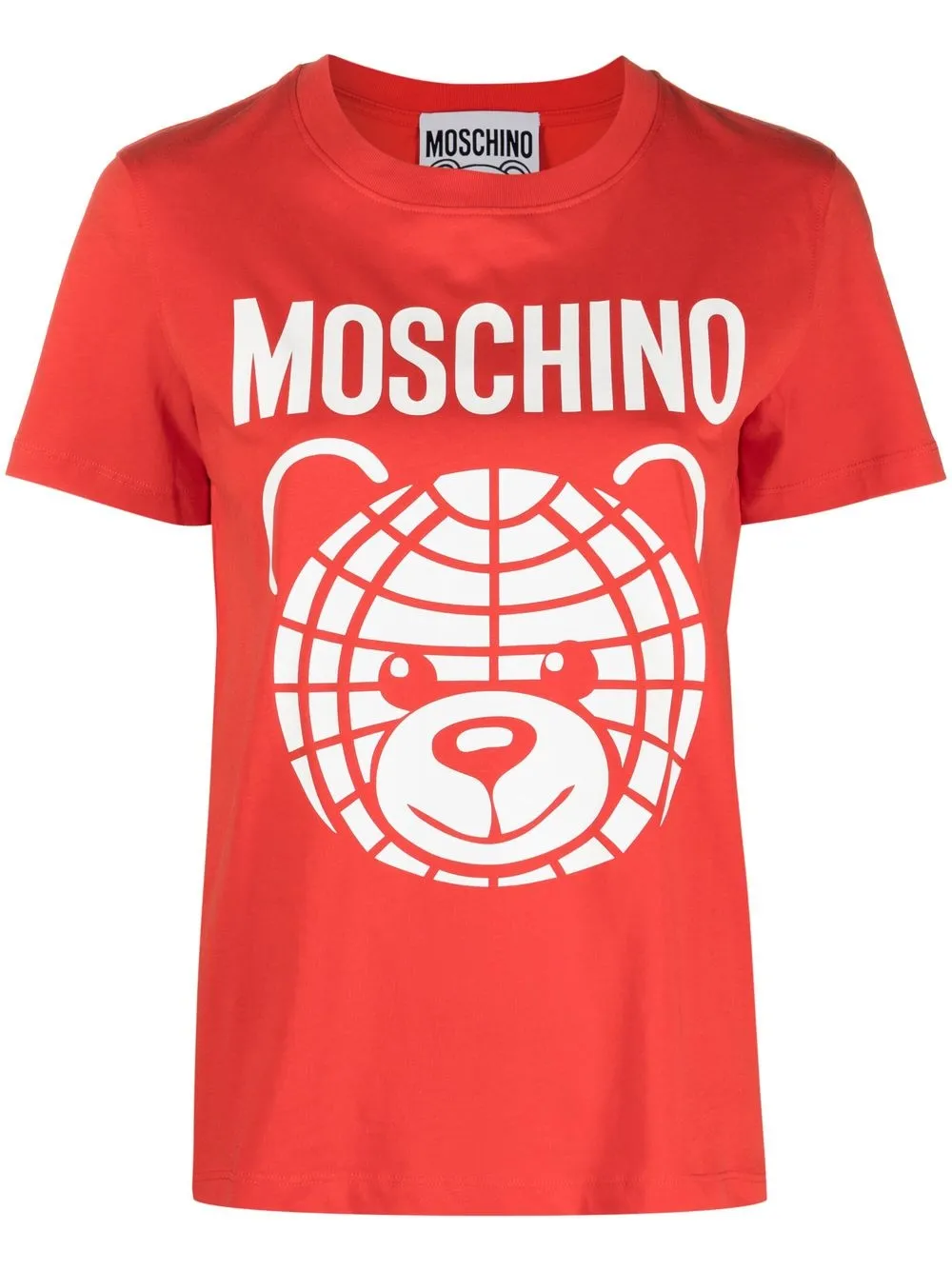 

Moschino logo-print short-sleeve T-shirt - Red