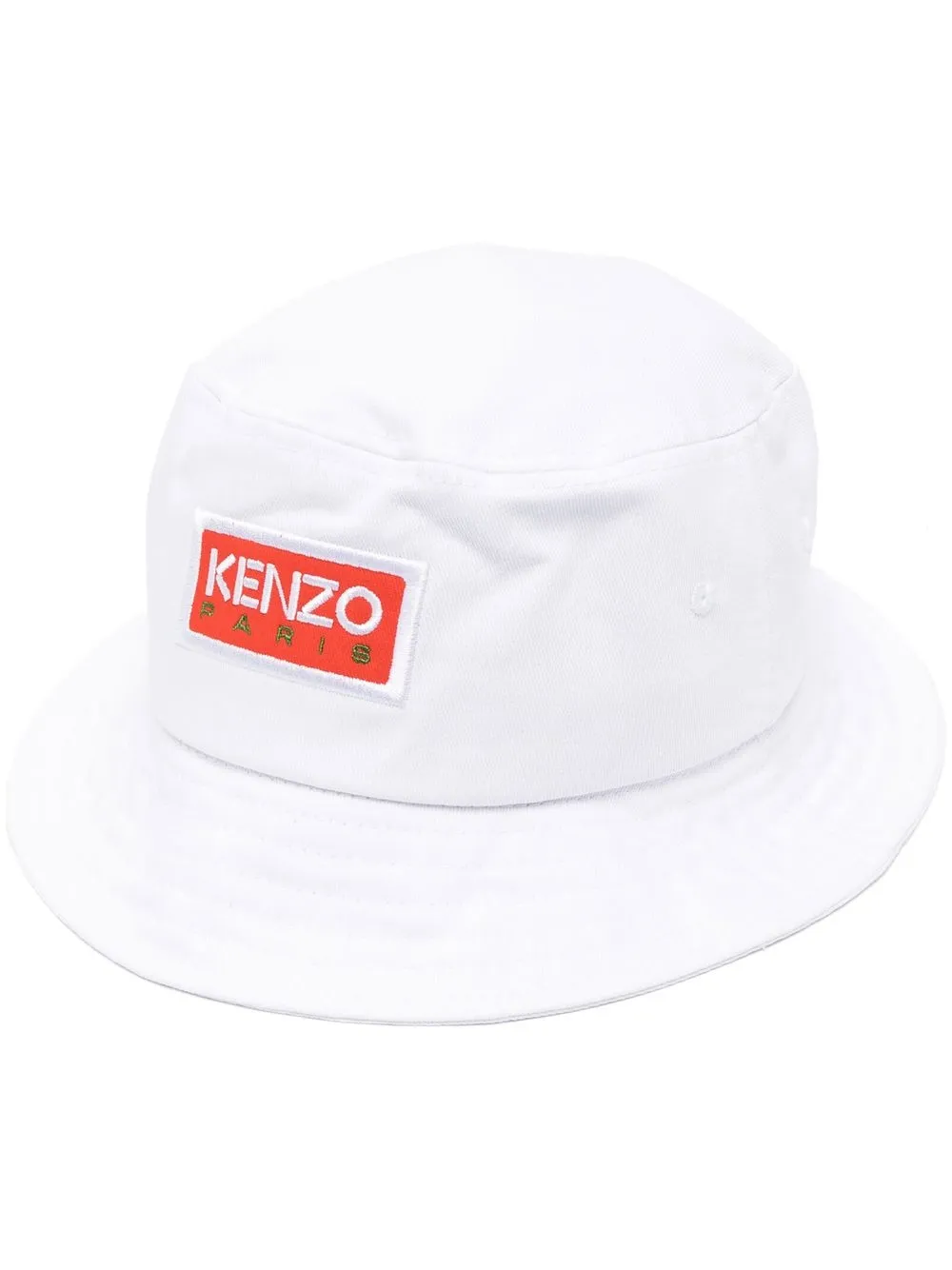 

Kenzo logo-patch bucket hat - Black