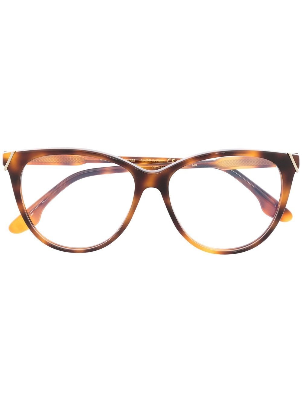 Victoria Beckham Cat-eye Tortoiseshell-effect Acetate Eyeglasses