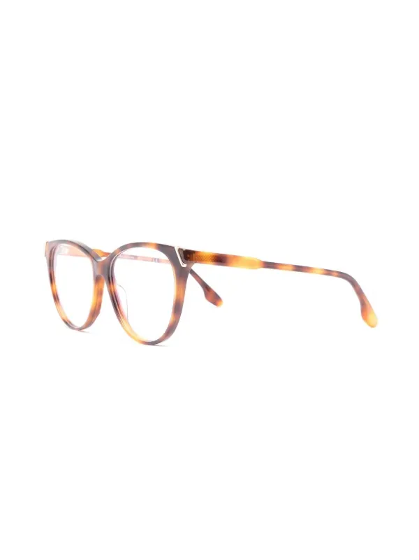 Victoria Beckham Eyewear cat-eye tortoiseshell-effect  display picture 3
