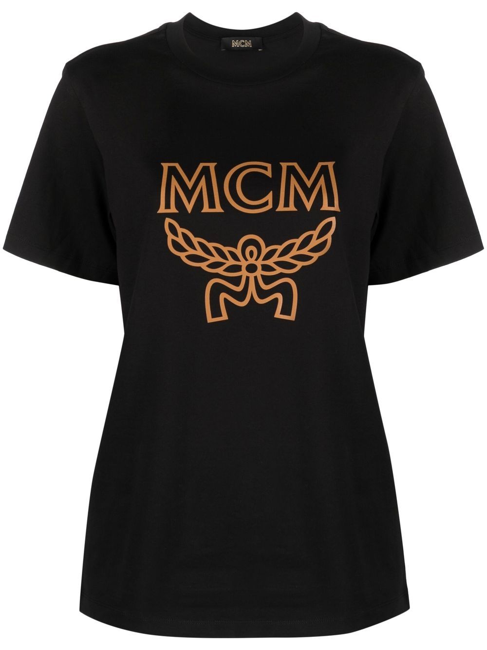 

MCM logo-print short-sleeve T-shirt - Black