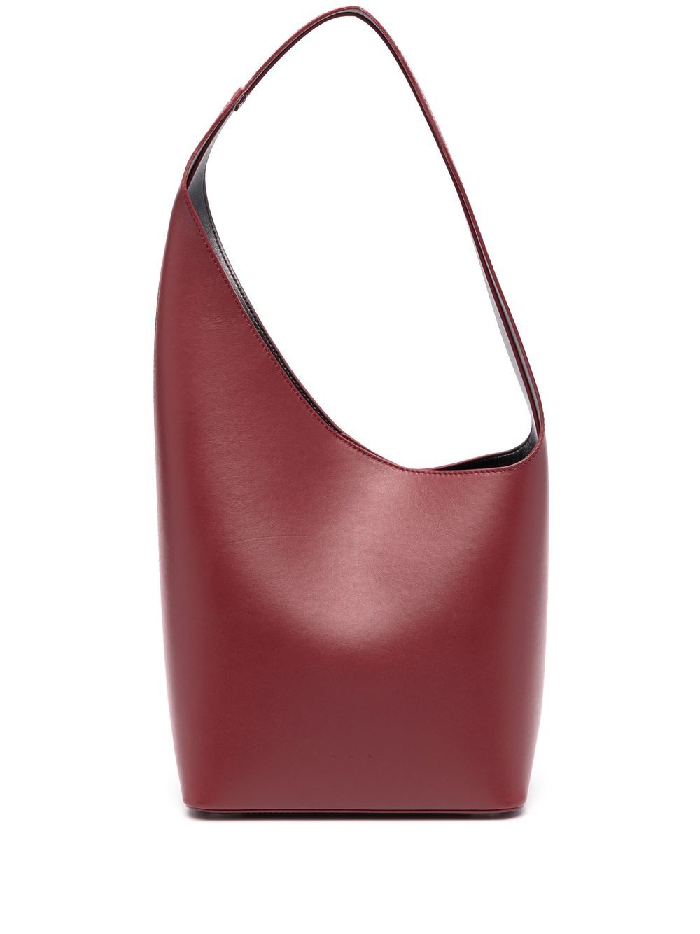 Aesther Ekme Asymmetric Leather Tote In 红色