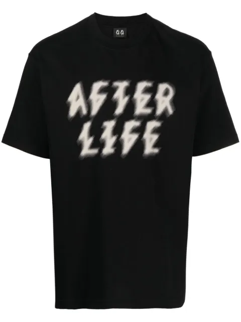 44 LABEL GROUP graphic-print crew neck T-shirt