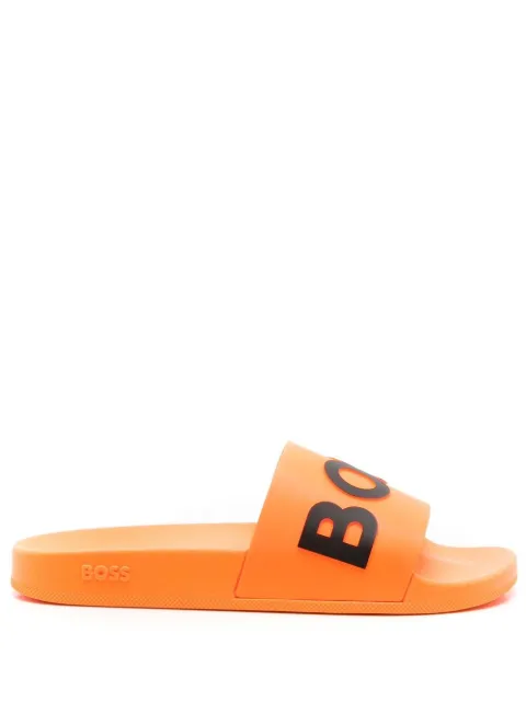 BOSS Slide com logo contrastante
