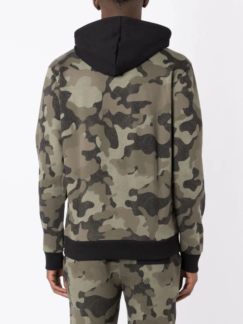 BOSS x NBA hoodie met camouflageprint Groen