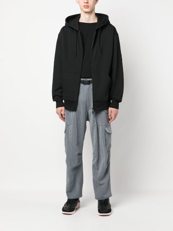 Y-3 Front Zip Fastening Hoodie - Farfetch