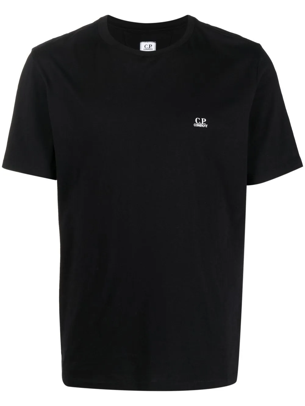 

C.P. Company playera con logo estampado - Negro