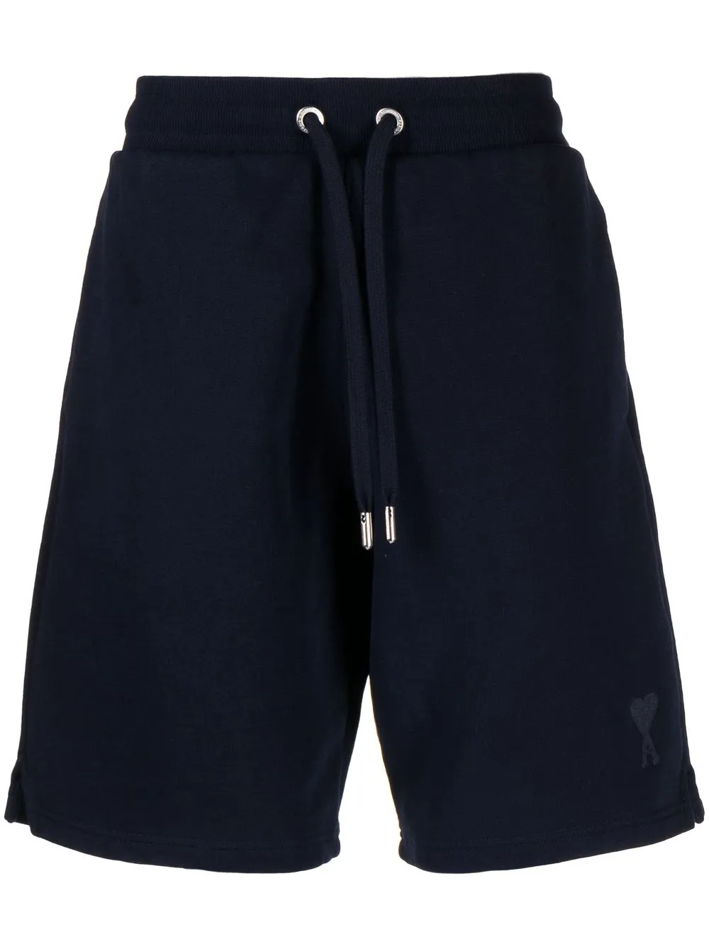 

AMI Paris embroidered-logo track shorts - Blue