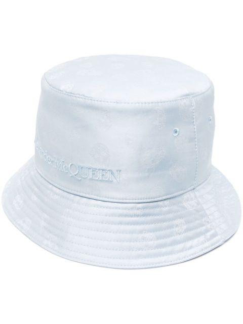 Alexander McQueen embroidered-logo bucket hat Women